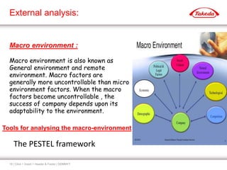Stakeholder theory & external & internal analysis | PPTX