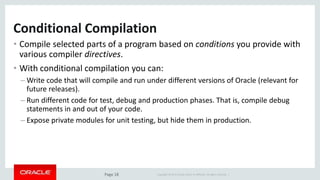 Take Full Advantage of the Oracle PL/SQL Compiler | PPTX