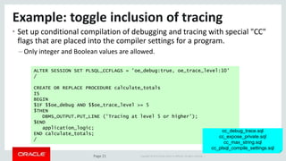 Take Full Advantage of the Oracle PL/SQL Compiler | PPTX