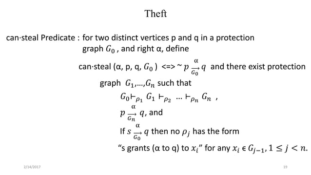 TakeGrant Protection Model