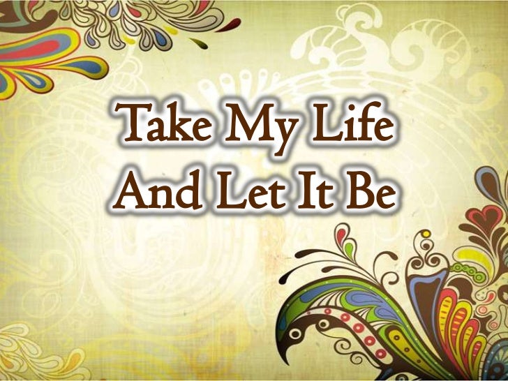 Take This Life Take This Life