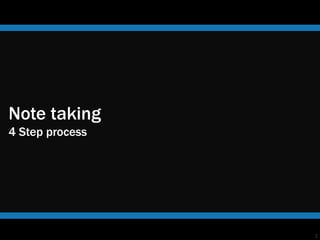 Take notes | PPT