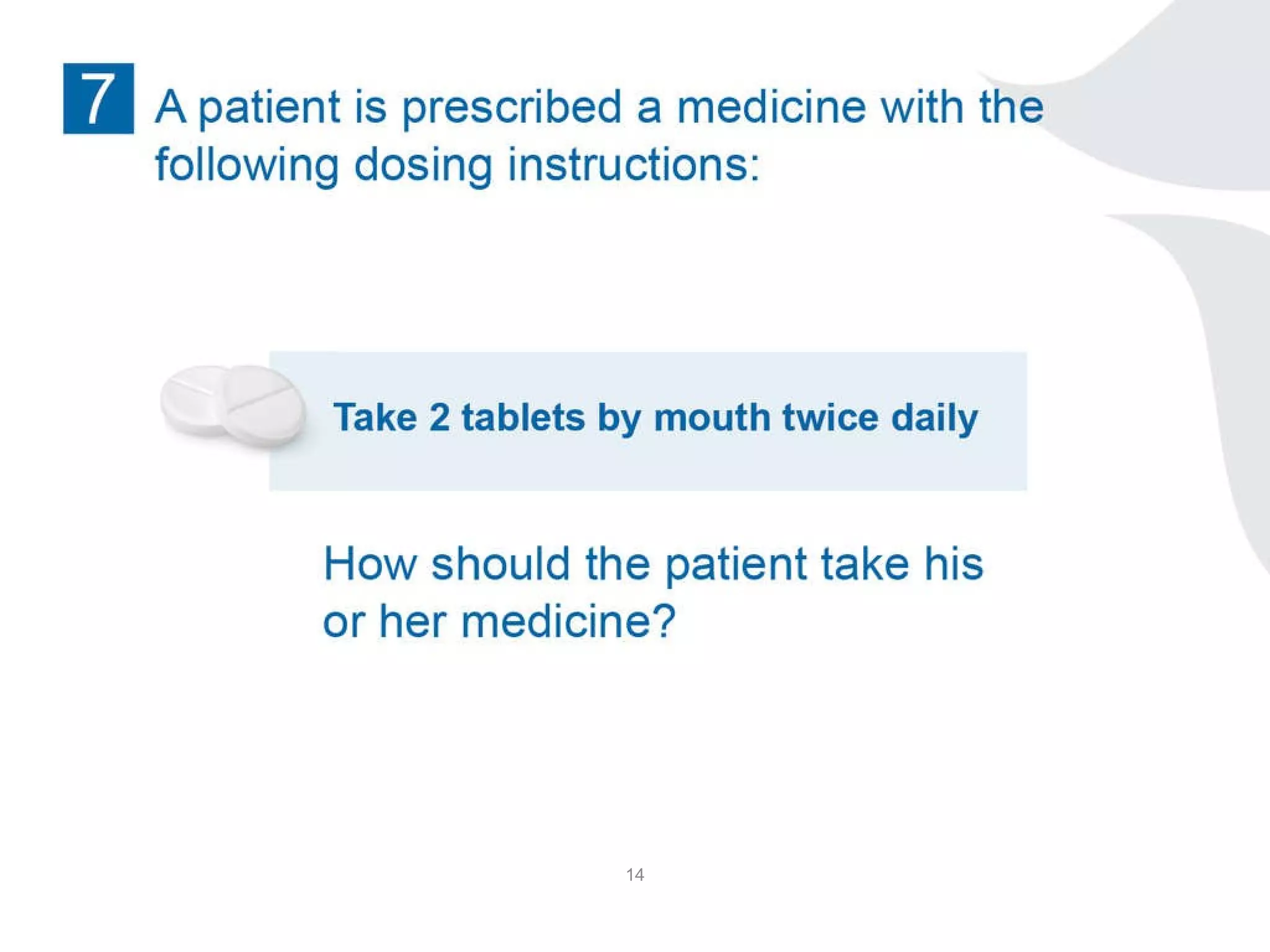 Low health literacy? Take our quiz