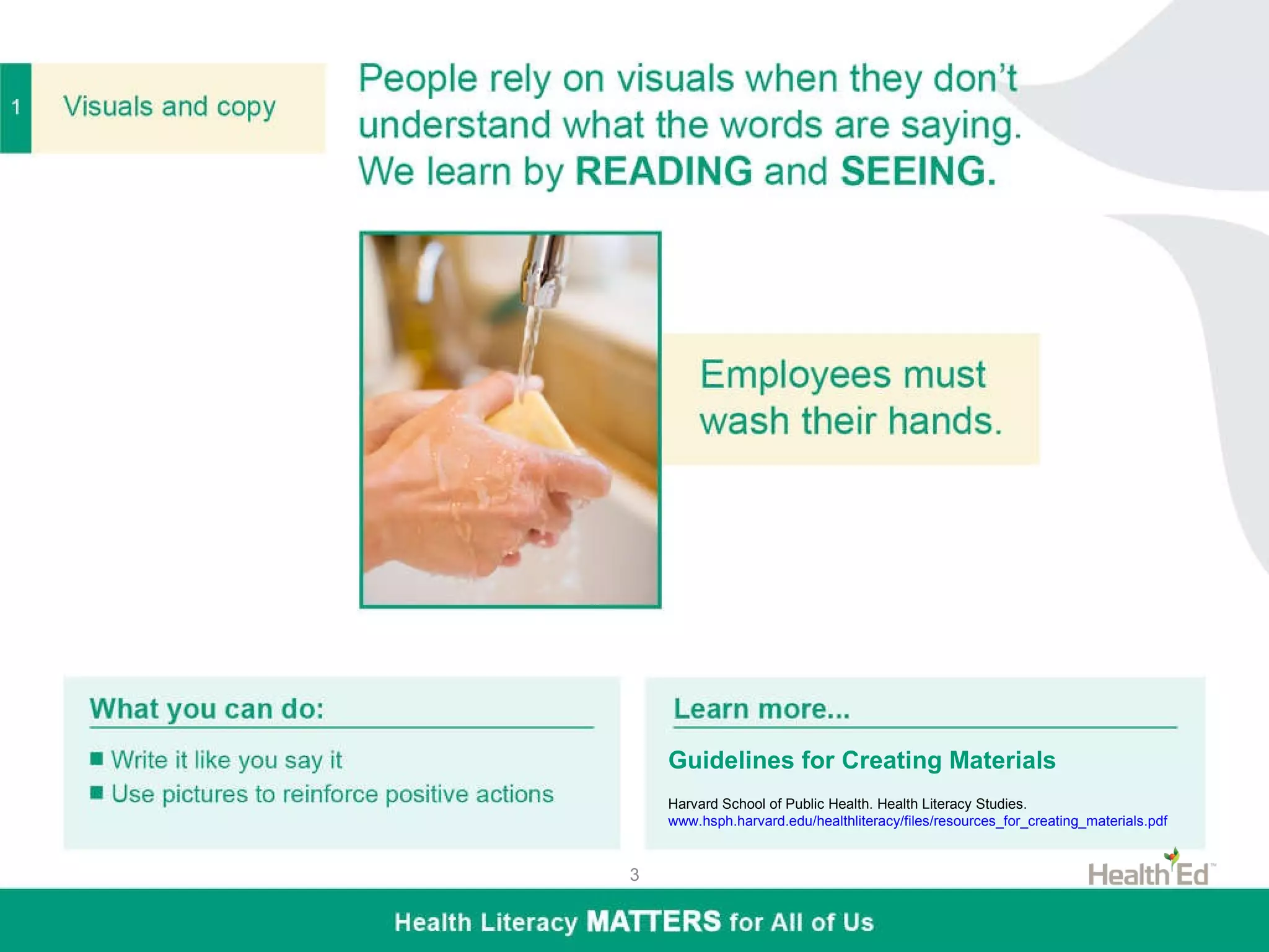 Low health literacy? Take our quiz