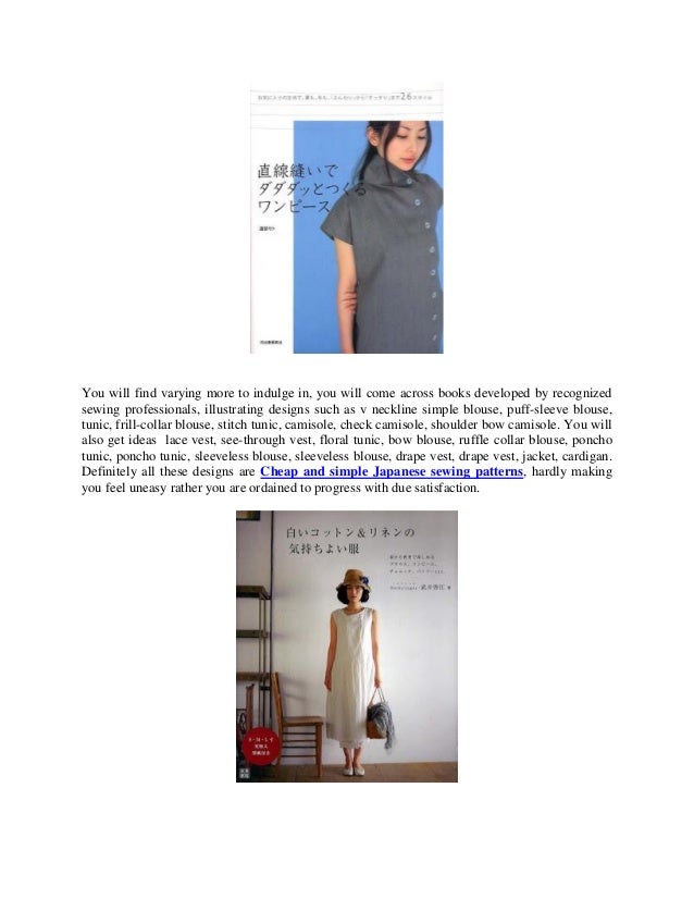 simple japanese dress patterns