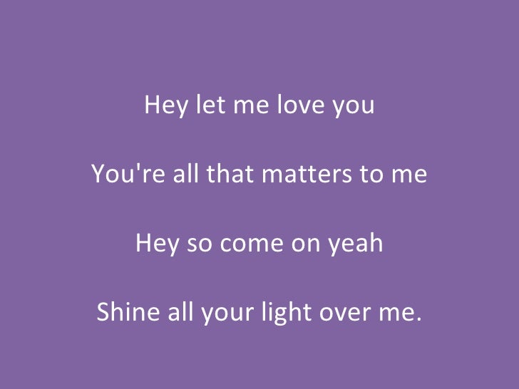 Take that shine lyrics