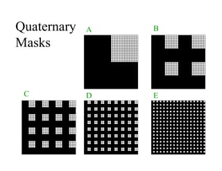 Quaternary
Masks
A B
C ED
 
