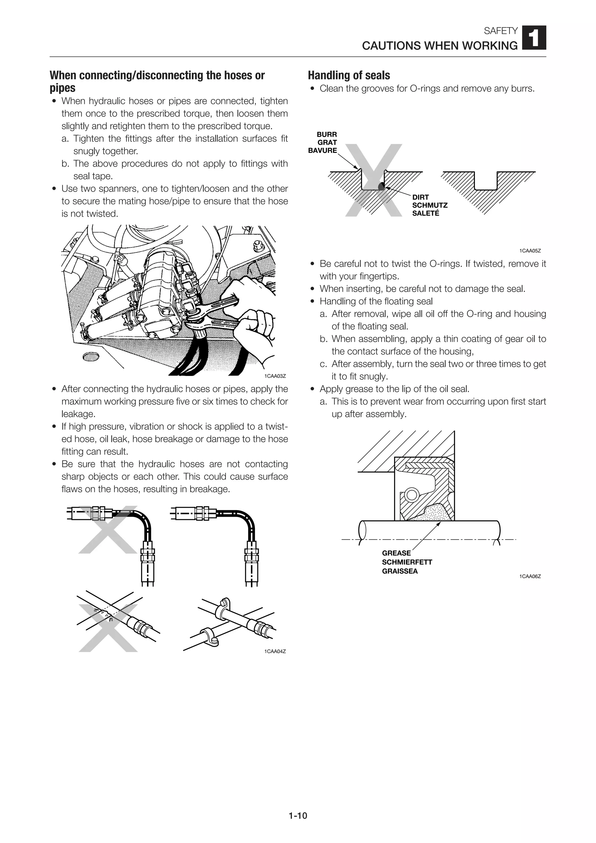 Download Takeuchi TL120, TL130, TL140, TL150 Crawler Loader Operators Manual