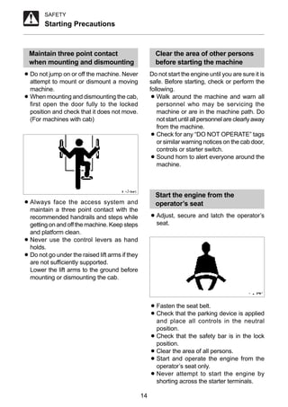 Takeuchi tl130 crawler loader operator manual sn 21305001 and up PDF