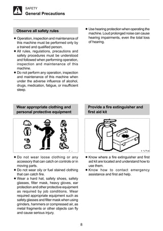 Takeuchi tl140 crawler loader operator manual sn 21402001 and up PDF