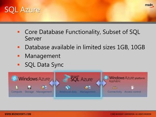 Why Are We Here?Because Cloud Computing is HugeAt Microsoft:1 billion: Windows Live ID authentications each day