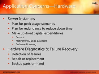 Pay for fixed capacity, even if idle