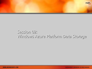 Abstracted from the infrastructure