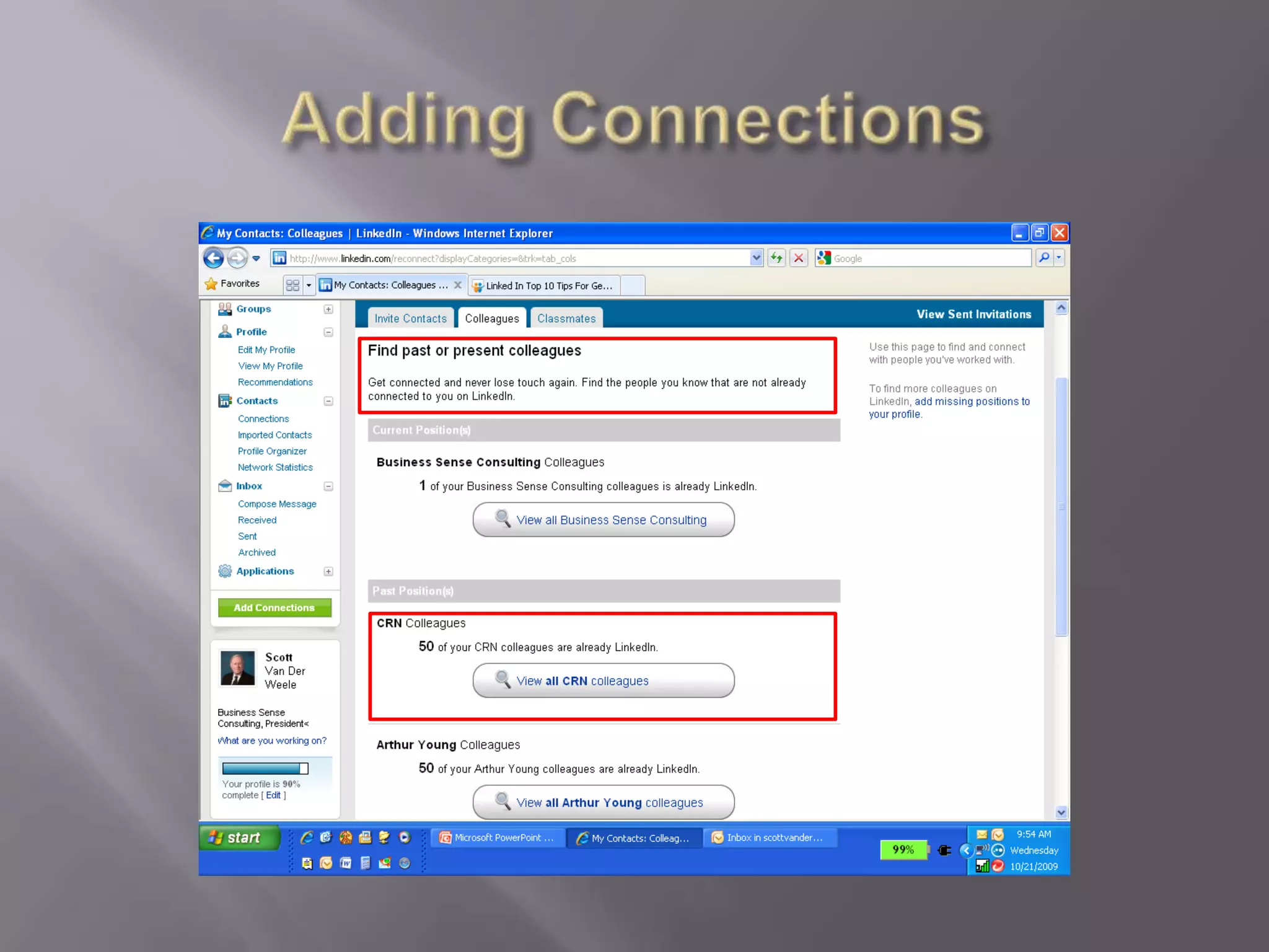 #2 Profile MaintenanceYour Assignment!