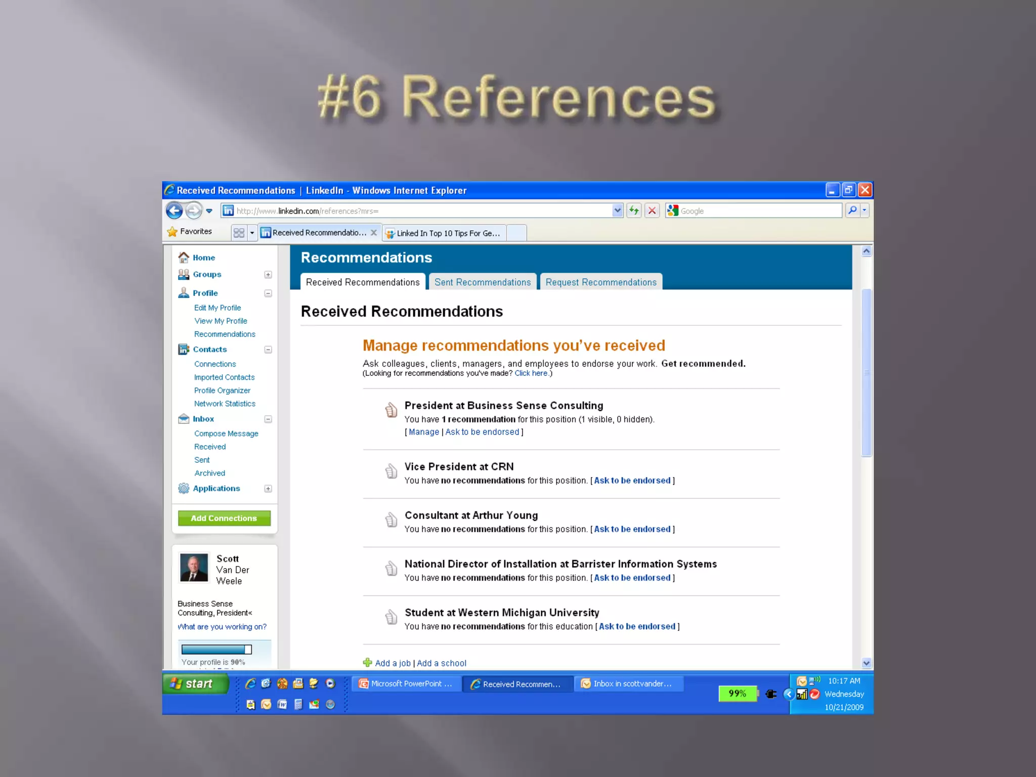 The Impact of Connecting