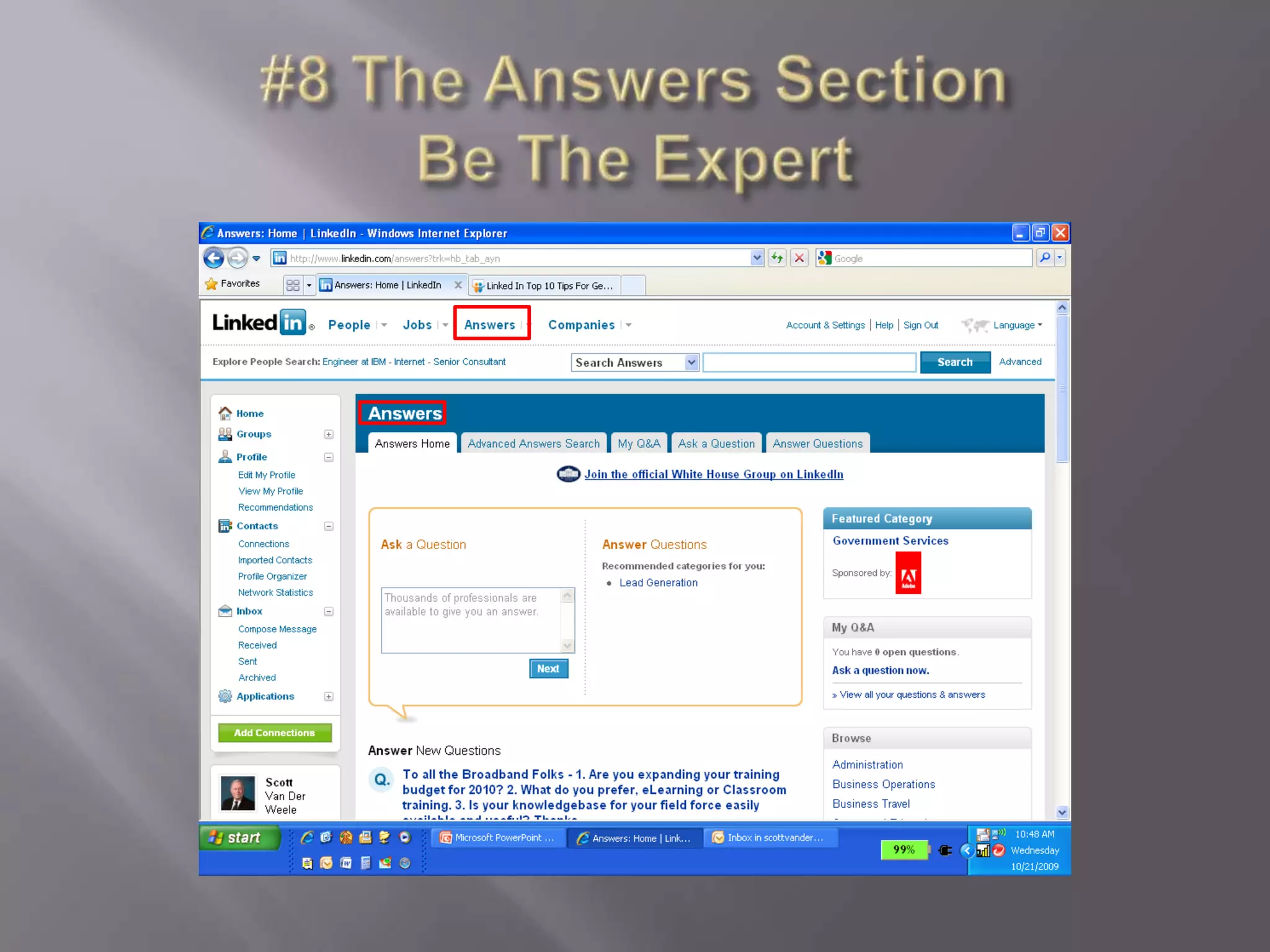Make a RecommendationMake Sure to Spell CheckDon’t trade recommendations