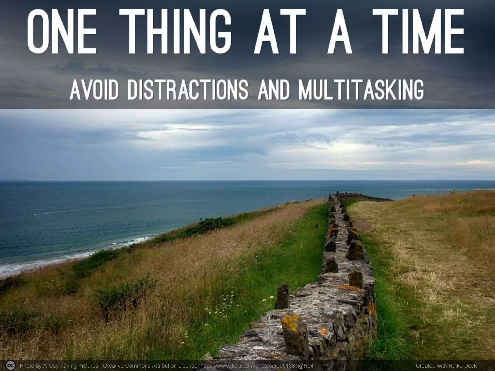 Photo by A Guy Taking Pictures - Creative Commons Attribution License https://www.flickr.com/photos/80901381@N04 Created with Haiku Deck
 