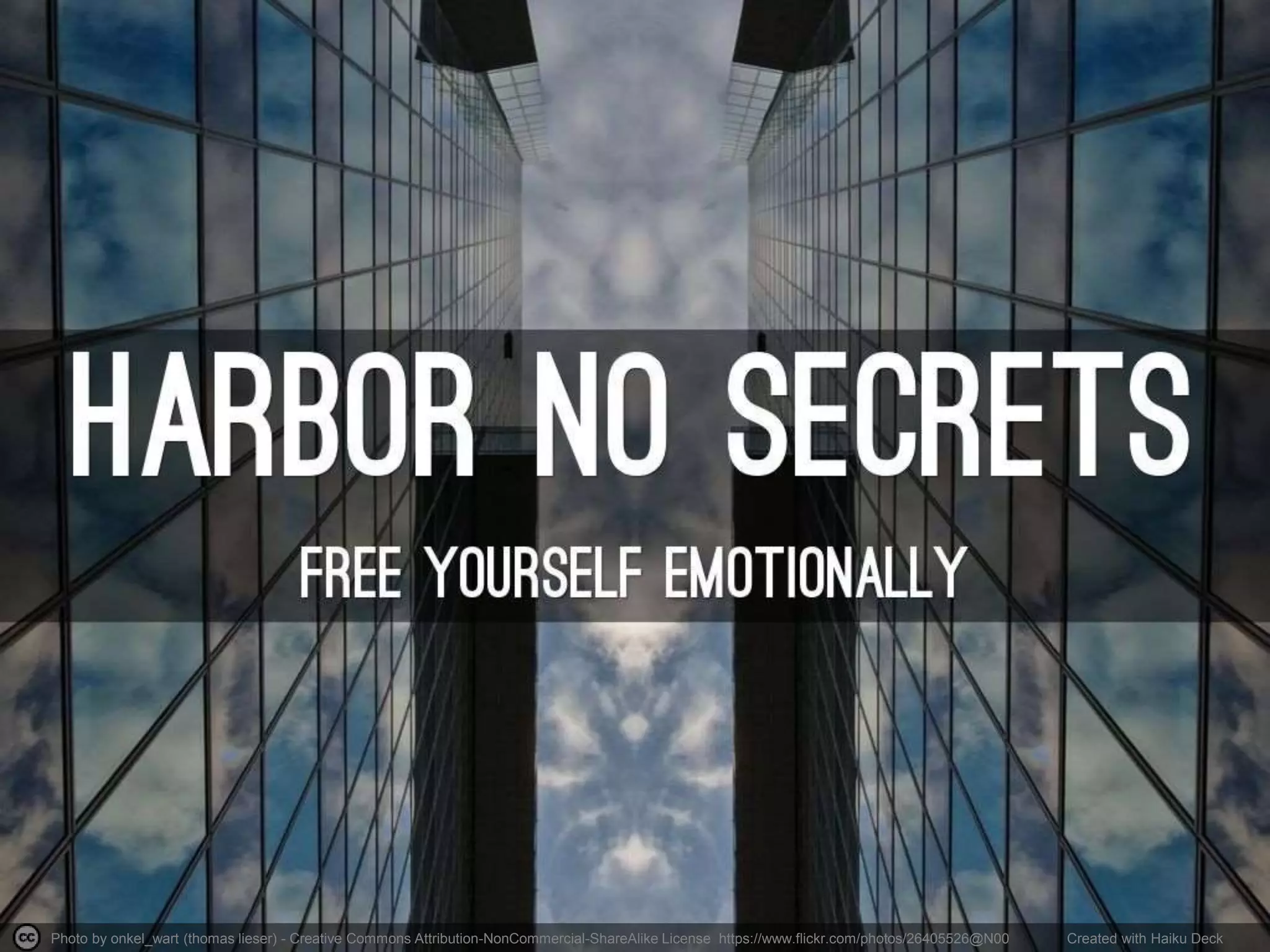 Photo by onkel_wart (thomas lieser) - Creative Commons Attribution-NonCommercial-ShareAlike License https://www.flickr.com/photos/26405526@N00 Created with Haiku Deck
 