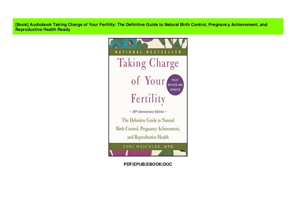 taking charge of your fertility book taking charge of your fertility book