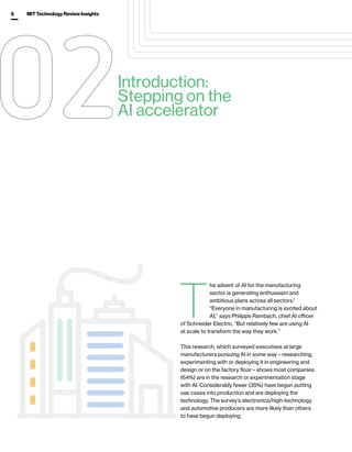 Taking AI to the Next Level in Manufacturing | PDF
