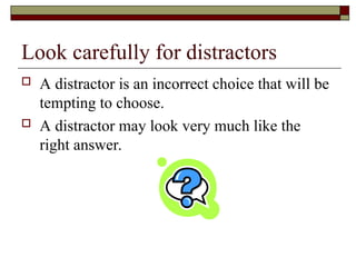 NAVLE PREP Taking a Multiple Choice Test.ppt
