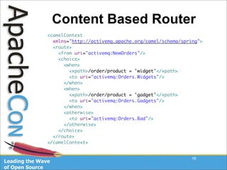 Taking Apache Camel For A Ride