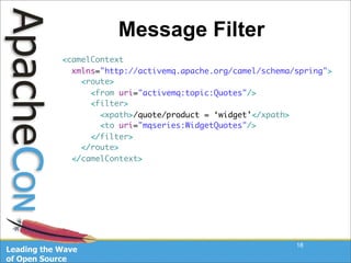 Taking Apache Camel For A Ride