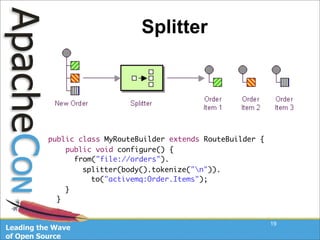 Taking Apache Camel For A Ride