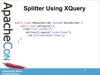 Taking Apache Camel For A Ride