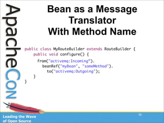 Taking Apache Camel For A Ride