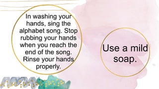 Taking care of your body | PPTX