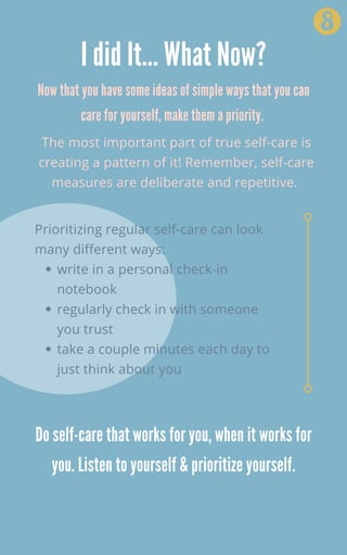 An Educational and Interactive Guide to Caring for Yourself