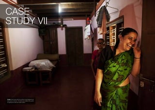 CASE
STUDY VII




Image: Usha Kumari with her mother-in-law Gangamma at
their home in Chembu. The family has installed thirty points
for lighting from their pico-hydro system.
 