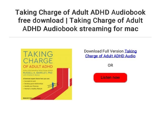 taking charge of adhd free download