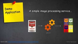 Twitter: @jessieweiyi
application
Source code: https://github.com/jessieweiyi/aws-demo-app-2019-infra
A simple image processing service…
 