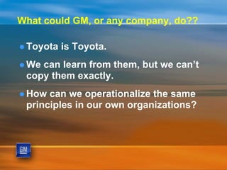 Taking Lean to the Enterprise | PDF
