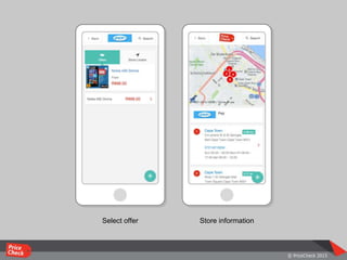 Select offer Store information
 