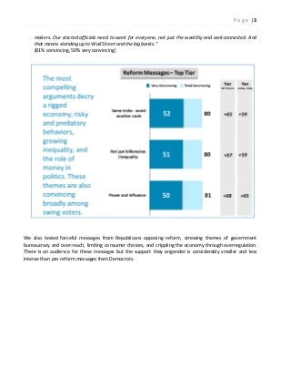 makers. Our elected officials need to work for everyone, not just the wealthy and well
that means standing up to Wall Stre...