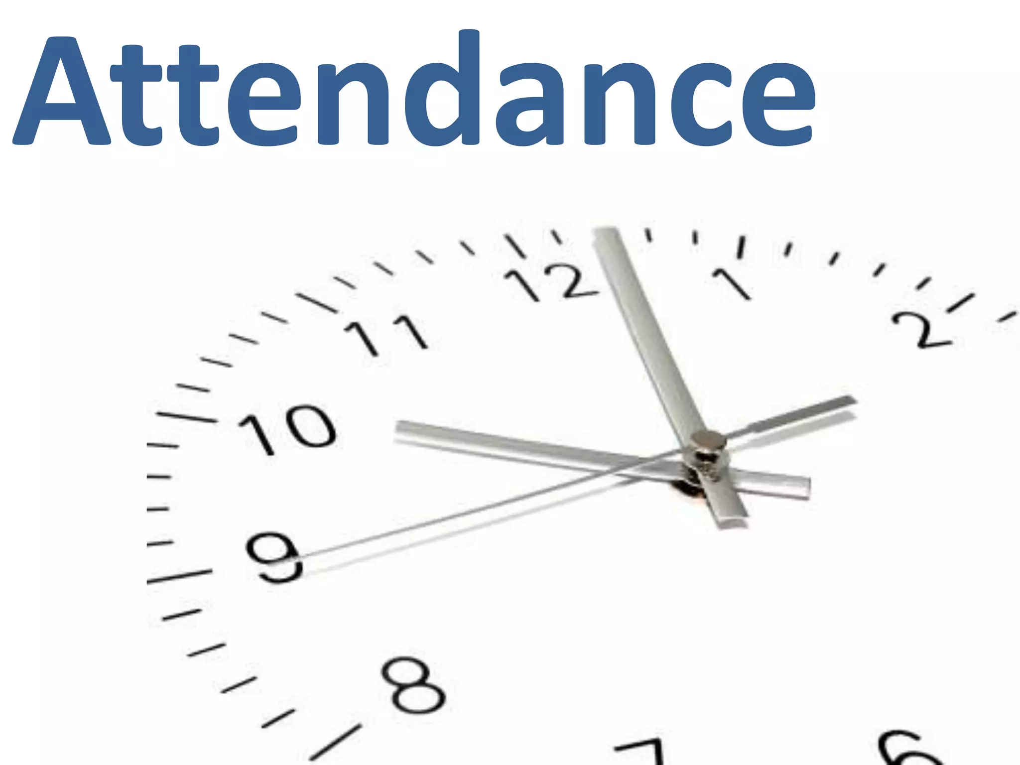 Attendance