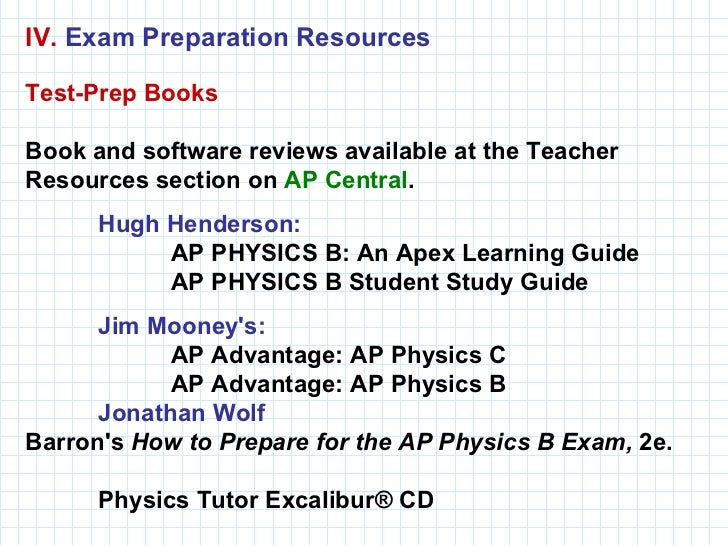 taking the ap physics b exam 2006 ap physics b free response form b
