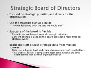 Taking your board of directors to the next level | PPT