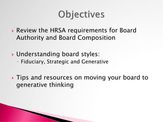 Taking your board of directors to the next level | PPT