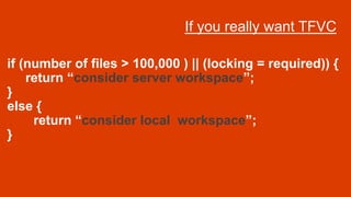 Taking your version control to a next level with TFS and Git | PPTX