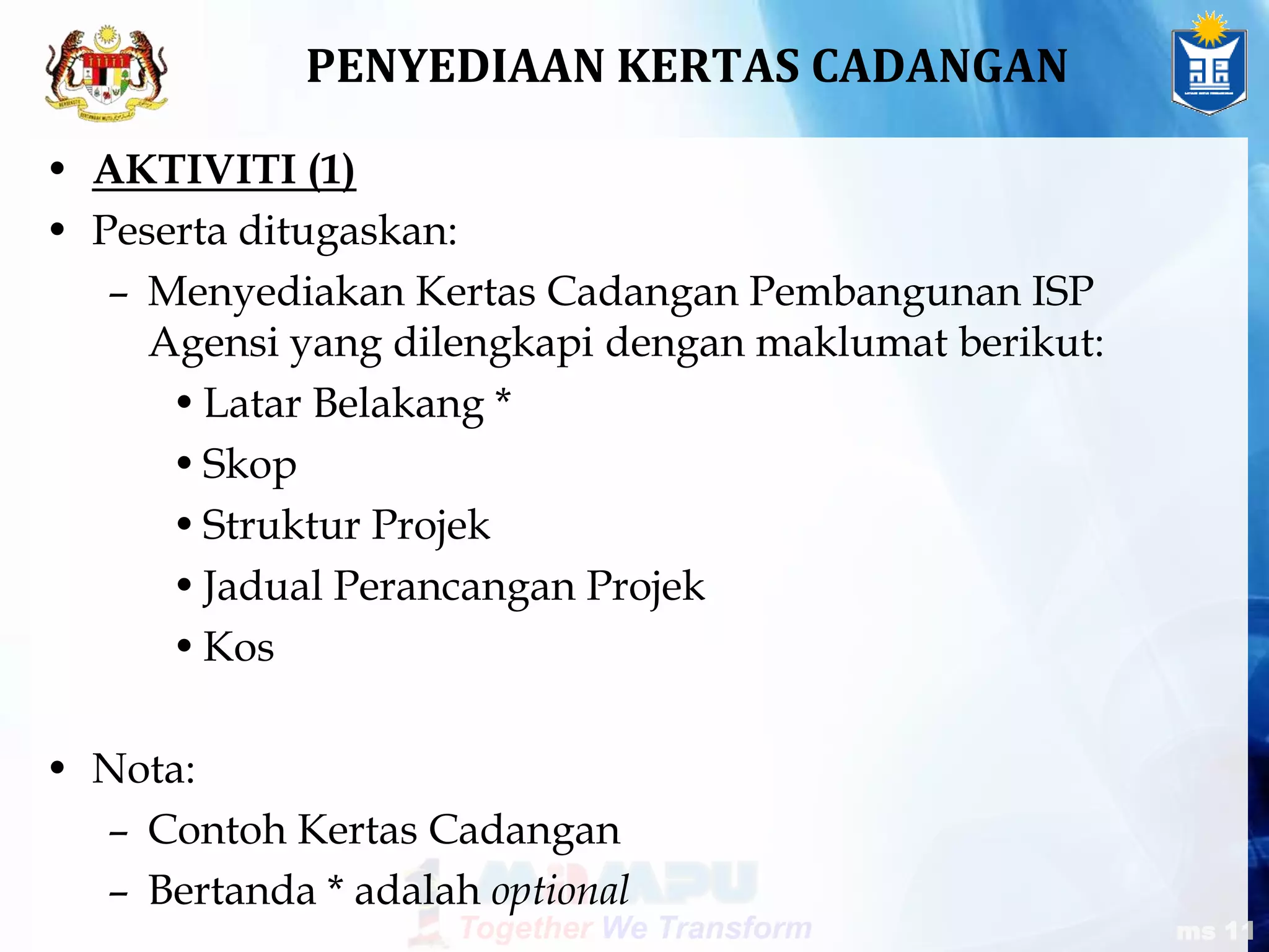 Serahan Projek