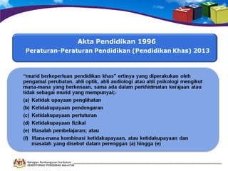 Bahagian Pembangunan Kurikulum
KEMENTERIAN PENDIDIKAN MALAYSIA

 