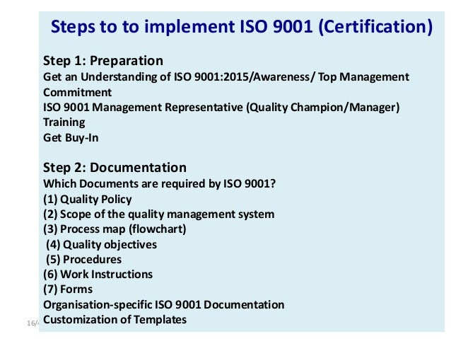 Panduan Implementasi Sistem Pengurusan Kualiti Ms Iso 9001 2015