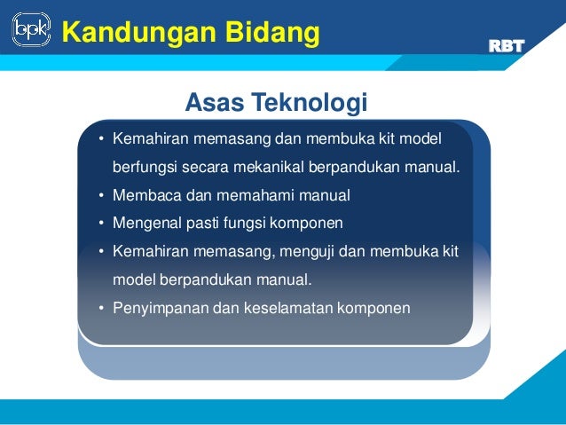 Taklimat pelaksanaan rbt 456 ju 7 10 mei13
