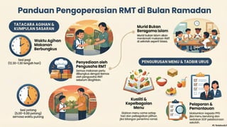 Pelaksanaan RMT untuk Murid Islam Semasa Ramadan 2026 Bersama JPN dan ...