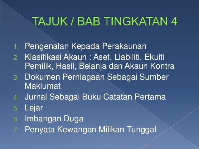 Taklimat prinsip perakaunan 2013