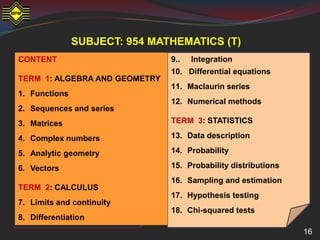 STPM BAHARU : MP SAINS MATH | PPTX